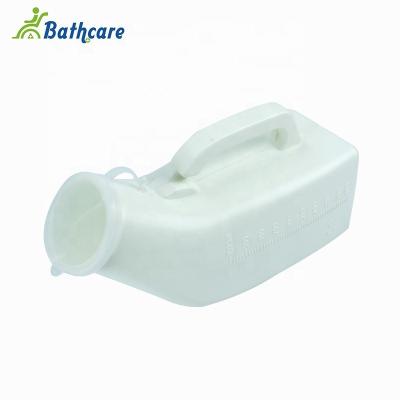 China Popular Portable Hospital Urine Bottle For Disable And Product Testing Far Infrared Medical Polymer Materials 1000ML Ratio 1000ML White Class I for sale