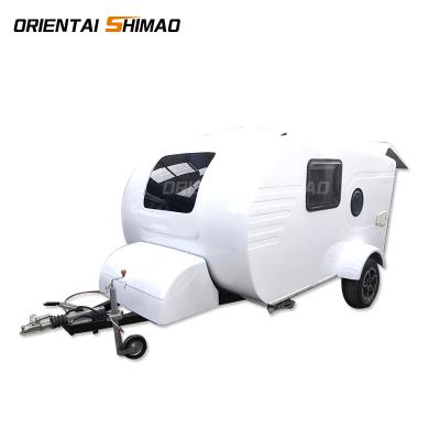 China Off road box travel trailer mobile cover rv caravan for mobile travel mini caravan and motorhomes with kitchen for sale for sale