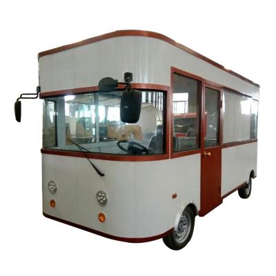 China Mobile Electric Vegetable Processing Plant Cart Bus Food Cart Van Design Made in China for sale