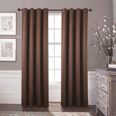 China China Latest Blackout Curtain Wholesale Single Embossed Design Blackout Window Curtain For Living Room for sale