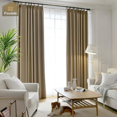 China Blackout Polyester Blackout Fabric Breathable Blinds And Curtains for sale