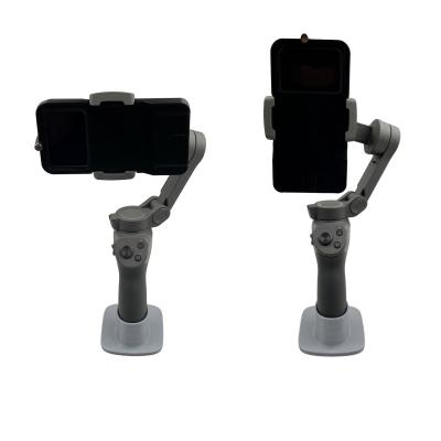 China Gopro 9 to OM 3/4 Gopro Hero 9 Extension Phone Holder Black Clamp Bracket for DJI OSMO Mobile 3 OM 4 Accessories for sale