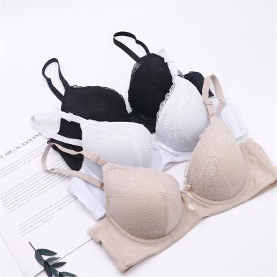 China Spitze 75B 75C drücken sich antibakteriellen gestrickten Frauen die Bralette-BH-50kg 60kg hoch zu verkaufen