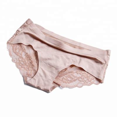 China Hemp Lace Ladies Underwear Panties Sexy Seamless Knitted Ice Silk for sale