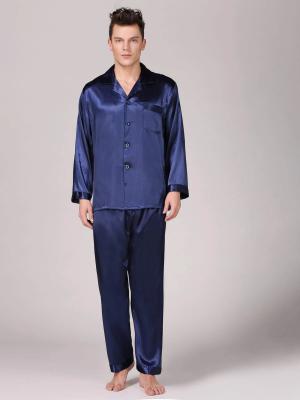 Chine Salon de pyjamas des pyjamas des hommes chauds en soie d'hiver des vêtements de nuit des hommes de Setnotch à vendre