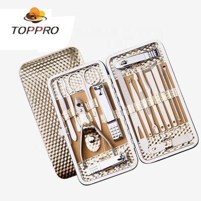 China yangjian beauty manicure pedicure 16set beauty manicure care nail folder for sale