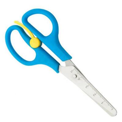 China Art Craft Preschool Kids Training Durable Stainless Steel Scissors Child Safety Sharp And Scissors for sale