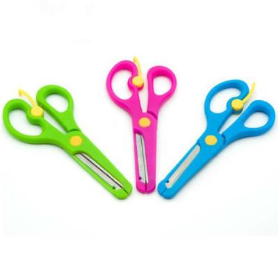 China Sharp And Durable PP Student Scissors Stationery Kids Scissors for sale