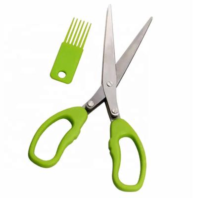 China TOPPRO Hot Selling Professional Kitchen Scissors 5 Blade Herb Scissors for sale