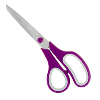 China Sharp And Durable Rubber Grip Household School Paper Cutting Office Student Industrial Tailor Scissors for sale