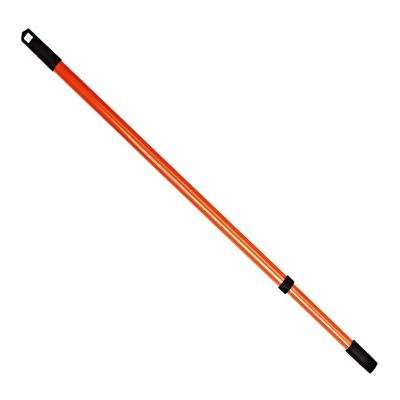 China Telescopic iron broom handle iron stick pole for broom, duster, window wiper for sale