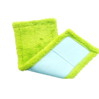 China Sustainable Microfiber Wipe Flat Refill Mop Replacement for sale