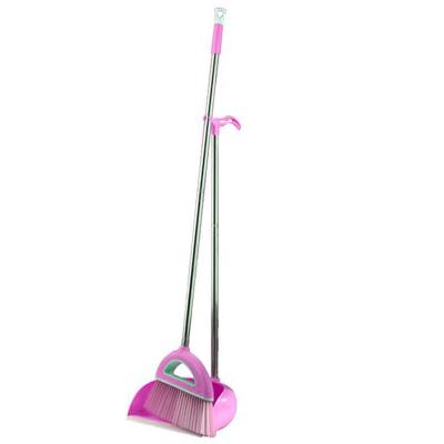 China Long handle home dustpan with broom set for sale