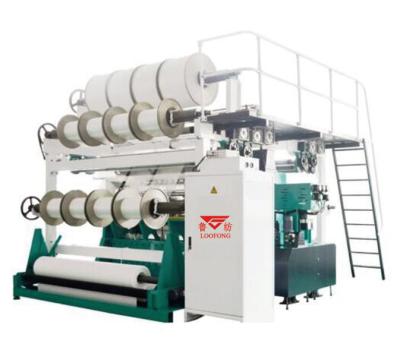 China Plush fabric double needle bar raschel machine for sale