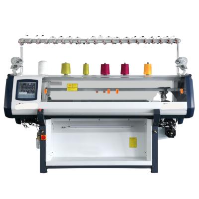 China ZYTT brand double systems flat knitting machine for textile pattern for sale