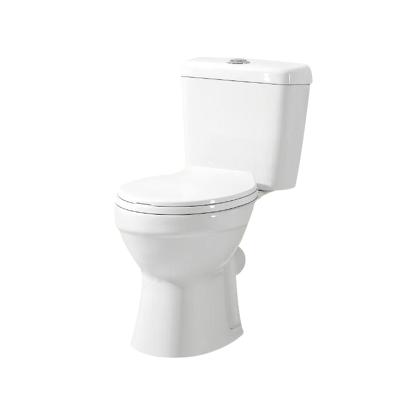 China Classic Type Installation Type Two Pieces Double-Flow Floor-Mounted Toilet for sale