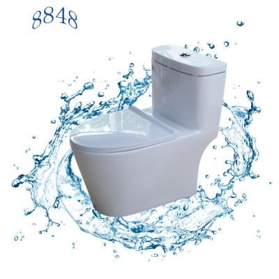 China Cheap Sanitary Stream One Piece Siphon Toiletries Double-Flow Price Ceramic Toilet/Inodoro Toilet/Toilet/WC for sale