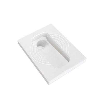 China With Hot Sale Mid East Fender Ceramic Bathroom Front / Outlet Squat Pan Rear Wc for sale