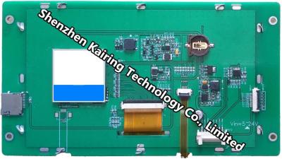 China Serial Communication/MSComm 7.0inch TFT module  with resolution 800*480 and 65K color 115200bps baudrate for sale