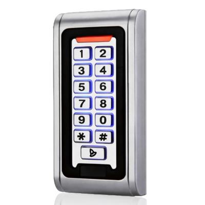 China Security Product EM 125KHz Keypad Access Control Card Reader Outdoor Optional Standalone Door Access Control RFID 13.56mhz Smart Card for sale