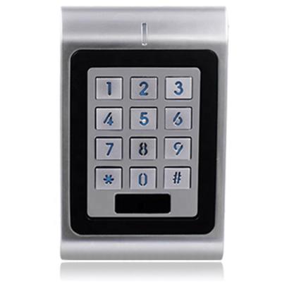 China Wiegand26/34 IP66 Waterproof Outdoor Metal Keypad RFID Wiegand Reader MRK1 for sale