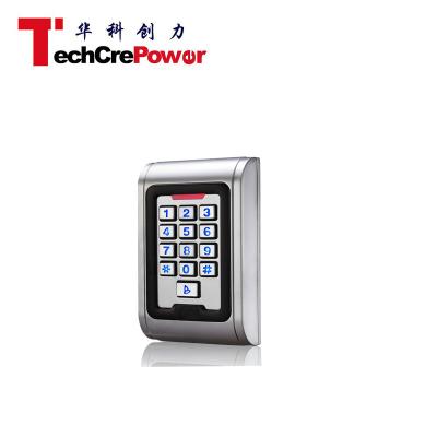 China IP68 waterproof vandal proof standalone metal rfid reader with keypad for sale