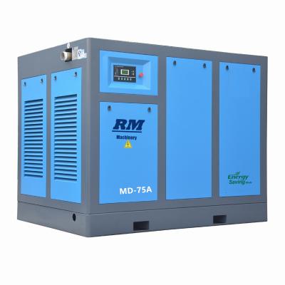 China 22kw-400kw Stationary Air Cooled Screw Compressor Direct driven screw compressor for sale