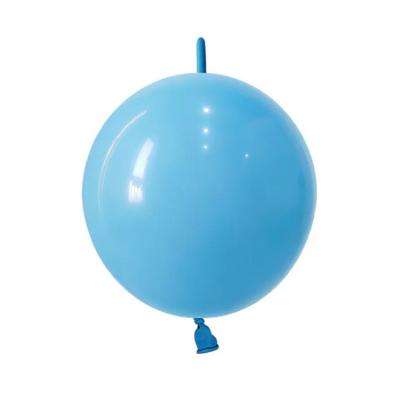 China High Quality Light Blue Valentine's Day Birthday Party Decoration Tail Balloon/Party Tail Balloon 10inch 2.5g Latex Balloon for sale