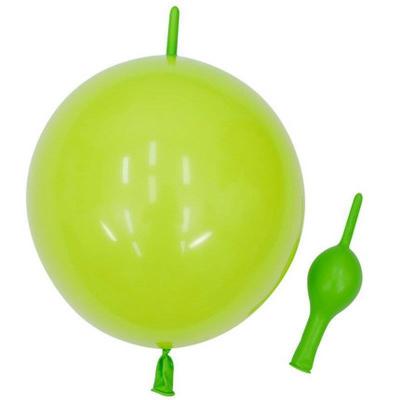 China High Quality Lepai Tail Balloon 10inch 2.5g Latex Balloon Birthday Party Decoration Direct Light Green Tail Balloon for sale