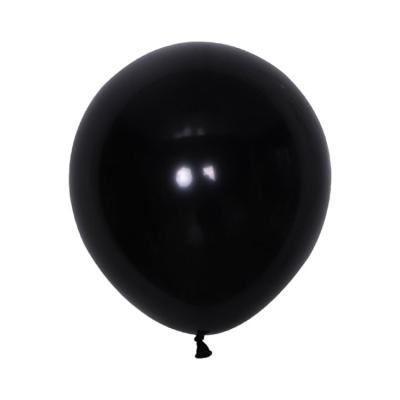 China Wholesale 5inch/10inch/12inch Matte Black Balloons Thickened Latex Wedding Party Decoration Standard Color Matte for sale