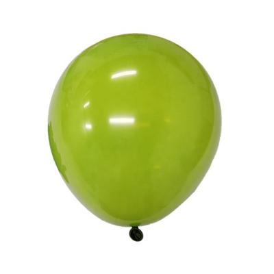 China Party factory direct supply of 10inch 2.2g retro olive green latex balloon for family wedding/birthday party decoration balloon for sale