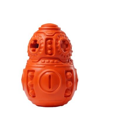 China Viable Leaky Ball Toy Squash Toy Pet Amazon Rubber Dog Eating Toy Bite Resistant Puzzle Dog Supplies for sale