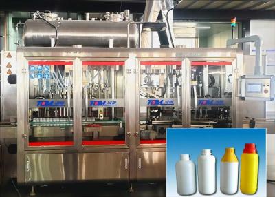 China Automatische monoblokvulmachine voor het opvullen van plastic flessen Te koop