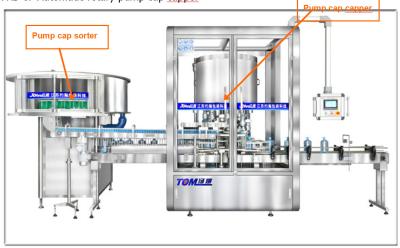 China 3000-9000BPH máquina de tapón automático rotativo botella gatillo tapón en venta