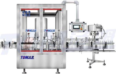 China 3000-6000 BPH Automatic Pesticide Oil Detergent Capping Machine FXX-6B for sale