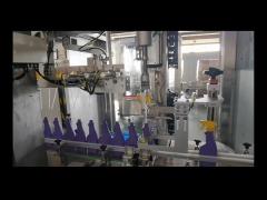 Easy Operation Trigger Cap Capping Machine for Shampoo, Detergent and Liquid Soap