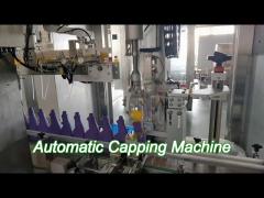 tracking type automatic filling and capping machine 2000cph