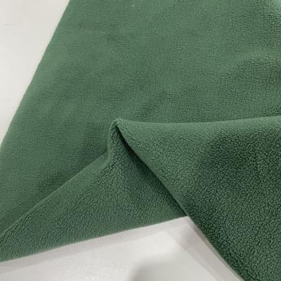 China Breathable Fleece Fabric Plush Velvet Polyester Fabric for sale