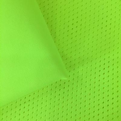 China Antistatic Fluorescent 100%Polyester Mesh Fabric For Sports Shoes for sale