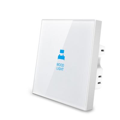 Κίνα Home automation Sqivo 1 2 3 4 all-in-one strip wall switch wifi switch zigbee switch IOT smart home προς πώληση