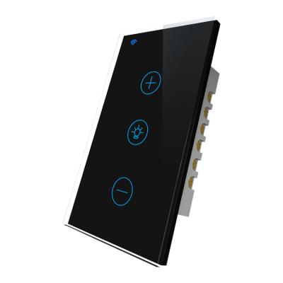 Κίνα Wifi Switch Dimmer Smart Home Life APP Remote Control Lead Glass Touch Screen Dimming Lamp Switch προς πώληση