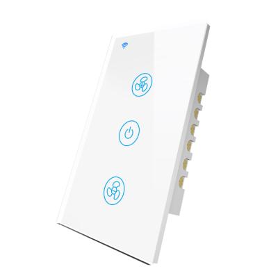 Κίνα Tuya Life Intelligent Wifi Fan Switch IoT Home Automation Ceiling Fan Switch Wifi Support Voice Control προς πώληση