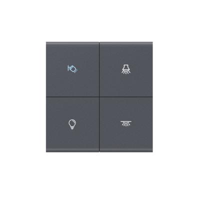 Κίνα Smart Home Tuya Smart IOT Mechanical Home Automation Zigbee 1 - 4 Band Switch NOMIHTS4 Remote Control Switches προς πώληση