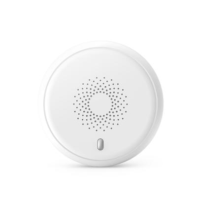 China Home Automation Stand Alone Battery Operated Smart Wireless Smoke Sensor Alarms Detector For Smart Home System for sale