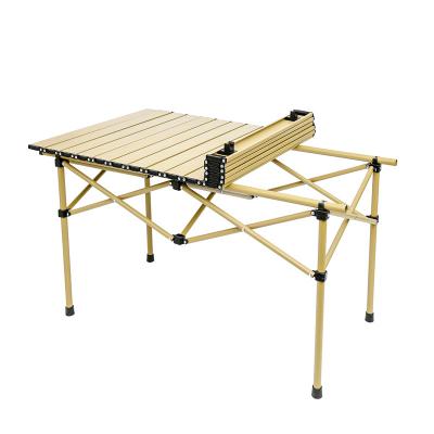 China Excellent Quality Modern Convenient Storage Portable Durable Thickened Steel Pipe Folding Table for sale