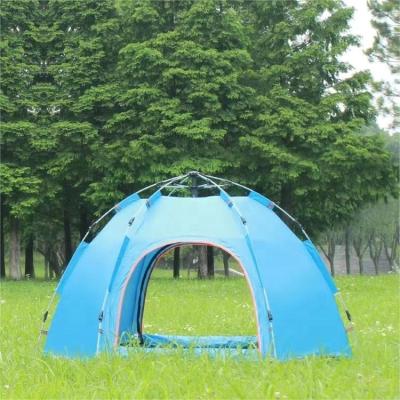 China Camouflage/Field Game Hot Sales Family Camping Tent Outdoor Windproof Portable Tent For Camping Hiking for sale