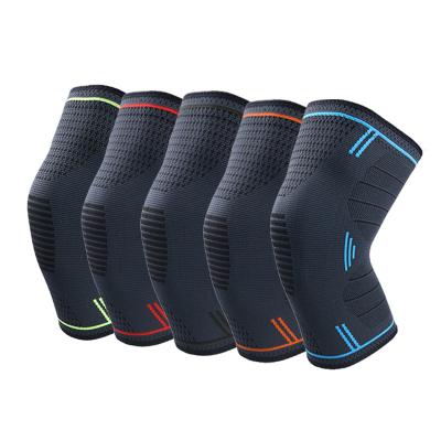 China Universal High Quality Custom Logo Magnetic Orthopedic Hinge Sports Nylon Sports Nylon Knee Brace for sale