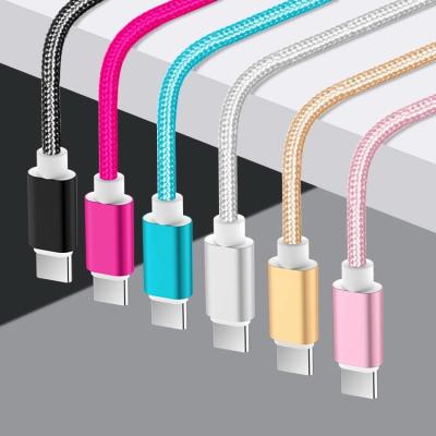 China MP3/MP4 Player Competitive Price For Samsung Huawei 3ft 6ft 10ft USB Cable 2.1A USB Cable Charger Charging Nylon Braided Charging Cable for sale