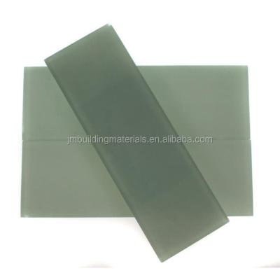 China Modern matte subway glass tile 100*300mm--subway glass mosaic tile for sale