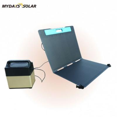 China Mydayssolar PVC High Conversion Efficiency 24% Waterproof No Easy Installation Carry Foldable 100W Solar Panel Charger For Outdoor for sale